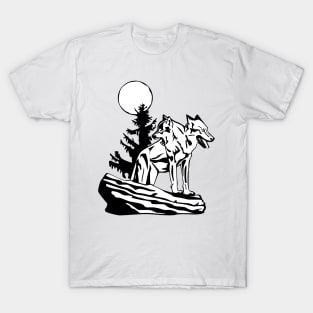 Two-headed Wolf T-Shirt